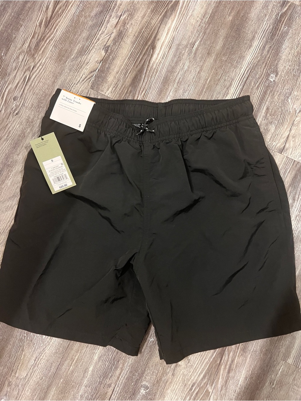 Goodfellow & Co 7” Swim Trunks with Liner Size Small